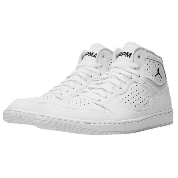 Nike Air JORDAN Access "White'‎ Jumpman AR3762-100 Men's 12 NEW with Tag - Picture 5 of 11